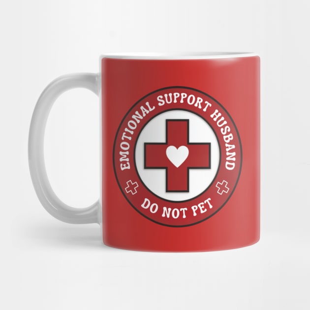Emotional-Support-Husband-Do-Not-Pet by Creatifly Graphic Tees